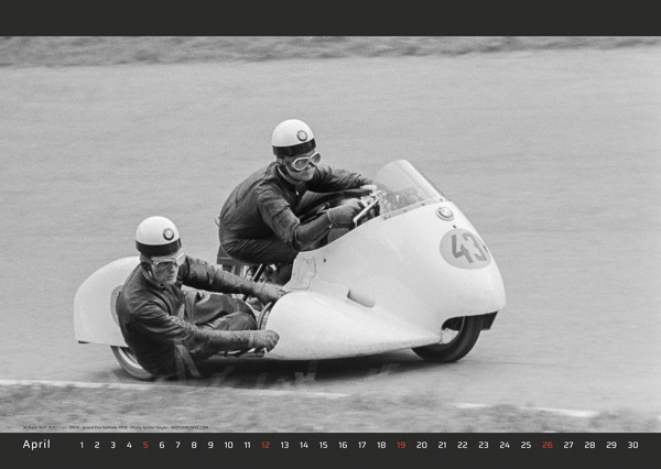 Wandkalender 2026 | Classic Racer | High Quality Kalender im Grossformat A2 mit UV Lack – Bild 5