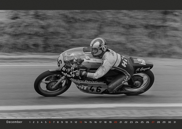 Wandkalender 2026 | Classic Racer | High Quality Kalender im Grossformat A2 mit UV Lack – Bild 13