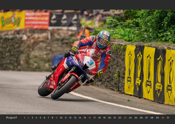 Wandkalender 2026 | Isle of Man Racer | High Quality Kalender im Grossformat A2 mit UV Lack – Bild 9