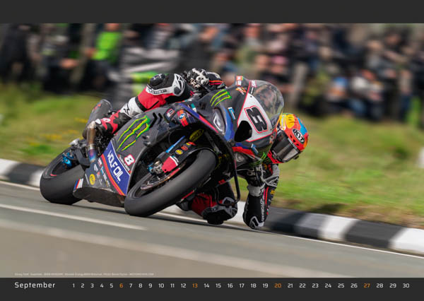 Wandkalender 2026 | Isle of Man Racer | High Quality Kalender im Grossformat A2 mit UV Lack – Bild 10