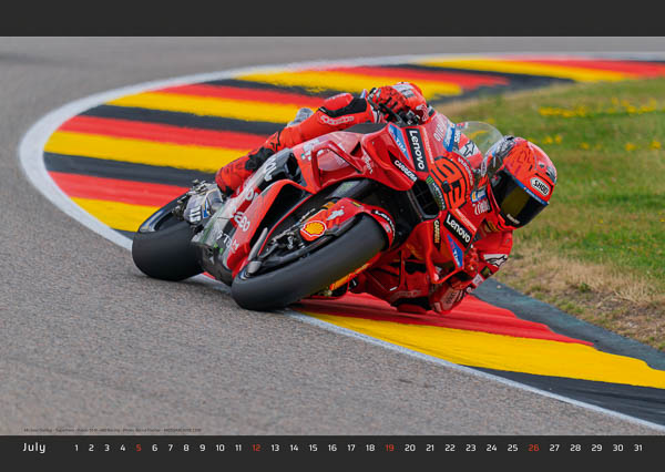 Wandkalender 2026 | Grand Prix Racer | High Quality Kalender im Grossformat A2 mit UV Lack – Bild 8