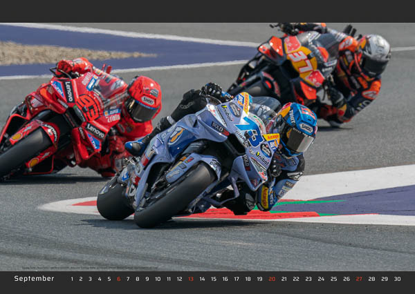 Wandkalender 2026 | Grand Prix Racer | High Quality Kalender im Grossformat A2 mit UV Lack – Bild 10